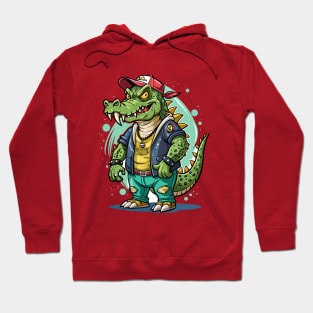 Thug Life Crocodile Hoodie